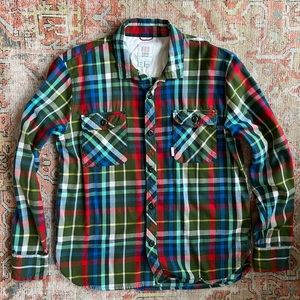 Topo Designs Mountain Shirt Plaid - Men's Size L